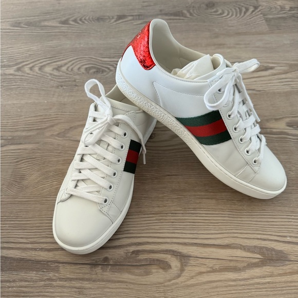 Gucci Ace Sneaker with Bee, size 36.5 - Picture 7 of 9